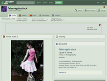 Tablet Screenshot of fallen-again-stock.deviantart.com