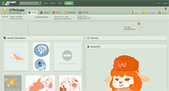 Desktop Screenshot of citruscake.deviantart.com