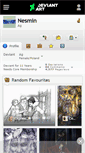 Mobile Screenshot of nesmin.deviantart.com