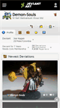 Mobile Screenshot of demon-souls.deviantart.com