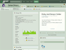 Tablet Screenshot of human-ponys.deviantart.com