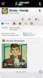 Mobile Screenshot of hiroto---honda.deviantart.com