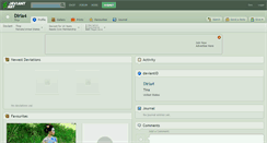 Desktop Screenshot of diria4.deviantart.com