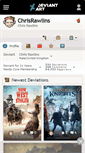 Mobile Screenshot of chrisrawlins.deviantart.com