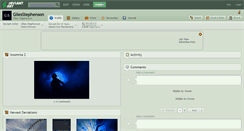 Desktop Screenshot of gilesstephenson.deviantart.com