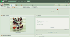 Desktop Screenshot of kinotsune.deviantart.com