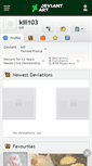 Mobile Screenshot of kili103.deviantart.com