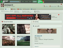 Tablet Screenshot of alextakacs10.deviantart.com