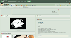 Desktop Screenshot of kim-e-joe.deviantart.com