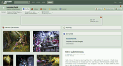 Desktop Screenshot of koodorshnik.deviantart.com