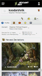 Mobile Screenshot of koodorshnik.deviantart.com