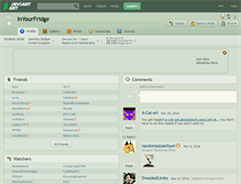 Tablet Screenshot of inyourfridge.deviantart.com