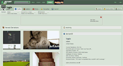 Desktop Screenshot of loggia.deviantart.com