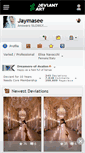 Mobile Screenshot of jaymasee.deviantart.com