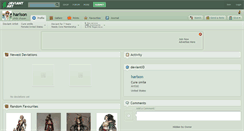 Desktop Screenshot of harlson.deviantart.com