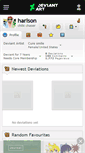 Mobile Screenshot of harlson.deviantart.com