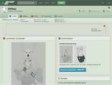 Tablet Screenshot of kirikou.deviantart.com