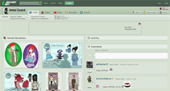 Desktop Screenshot of metal-zealot.deviantart.com