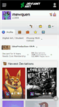 Mobile Screenshot of mewquen.deviantart.com