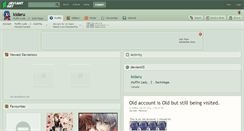 Desktop Screenshot of kidaru.deviantart.com