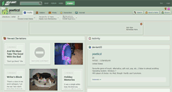 Desktop Screenshot of poeticzi.deviantart.com