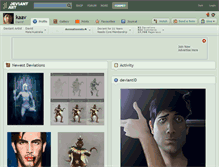 Tablet Screenshot of kaav.deviantart.com