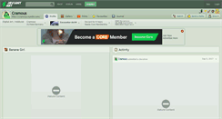 Desktop Screenshot of cramous.deviantart.com