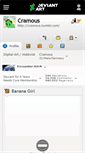 Mobile Screenshot of cramous.deviantart.com