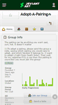 Mobile Screenshot of adopt-a-pairing.deviantart.com