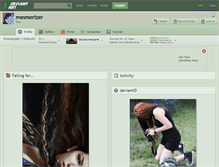Tablet Screenshot of mesmerizer.deviantart.com