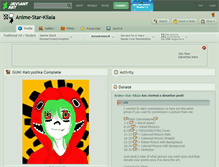 Tablet Screenshot of anime-star-kilala.deviantart.com