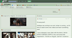 Desktop Screenshot of nachoyague.deviantart.com