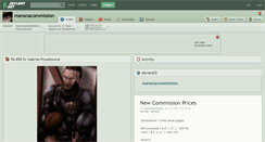 Desktop Screenshot of manonacommission.deviantart.com
