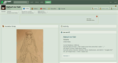 Desktop Screenshot of matsuri-no-yuki.deviantart.com