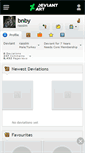 Mobile Screenshot of bnby.deviantart.com