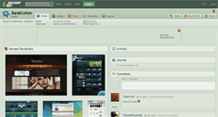 Desktop Screenshot of barakcohen.deviantart.com