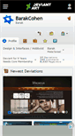 Mobile Screenshot of barakcohen.deviantart.com