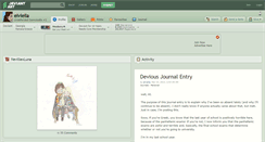 Desktop Screenshot of elviella.deviantart.com