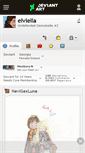 Mobile Screenshot of elviella.deviantart.com