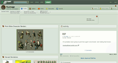 Desktop Screenshot of fluxmage.deviantart.com