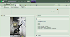 Desktop Screenshot of minidisasterthing.deviantart.com