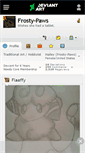 Mobile Screenshot of frosty-paws.deviantart.com
