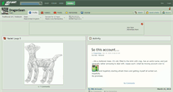 Desktop Screenshot of dragonsean.deviantart.com