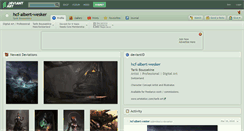 Desktop Screenshot of hcf-albert-wesker.deviantart.com