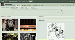 Desktop Screenshot of chipuplover1.deviantart.com