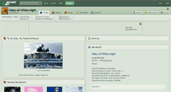 Desktop Screenshot of haku-of-white-night.deviantart.com