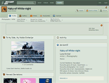Tablet Screenshot of haku-of-white-night.deviantart.com