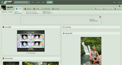 Desktop Screenshot of nanofx.deviantart.com