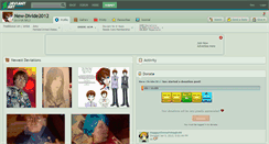 Desktop Screenshot of new-divide2012.deviantart.com