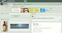 Desktop Screenshot of orlandu.deviantart.com